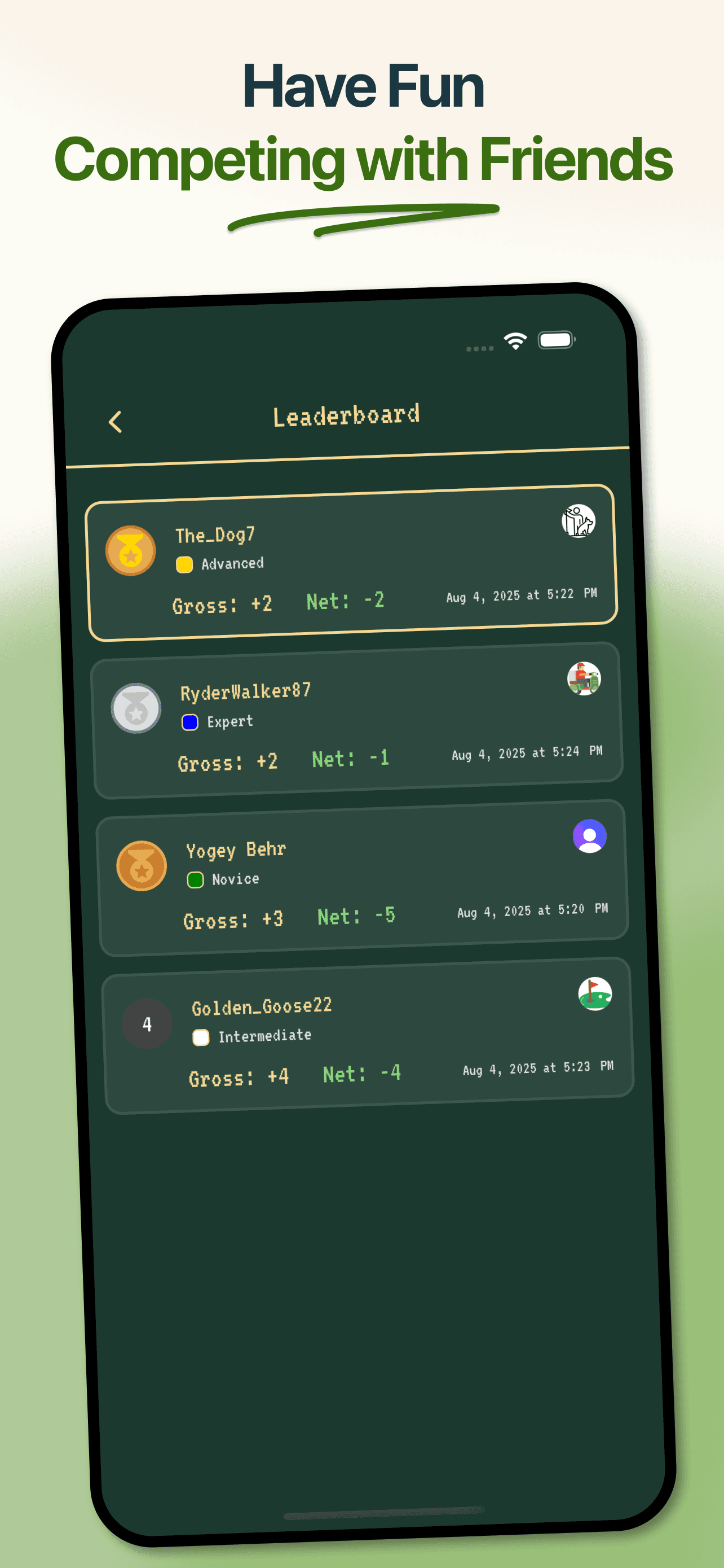 Game Leaderboard